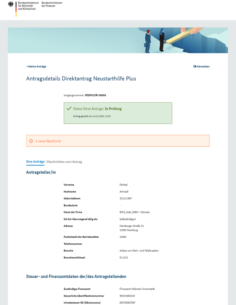 Auf diesem Bild sehen Sie den Prüfungsvorgang. Auf diesem Bild sehen Sie den Prüfungsvorgang.